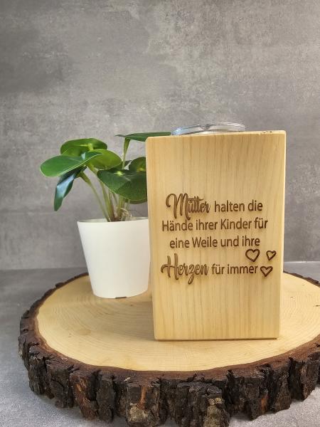 Teelicht Zirbe "Mütter"